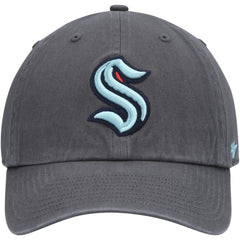 NHL Seattle Kraken '47 Clean Up Adjustable Hat - Charcoal