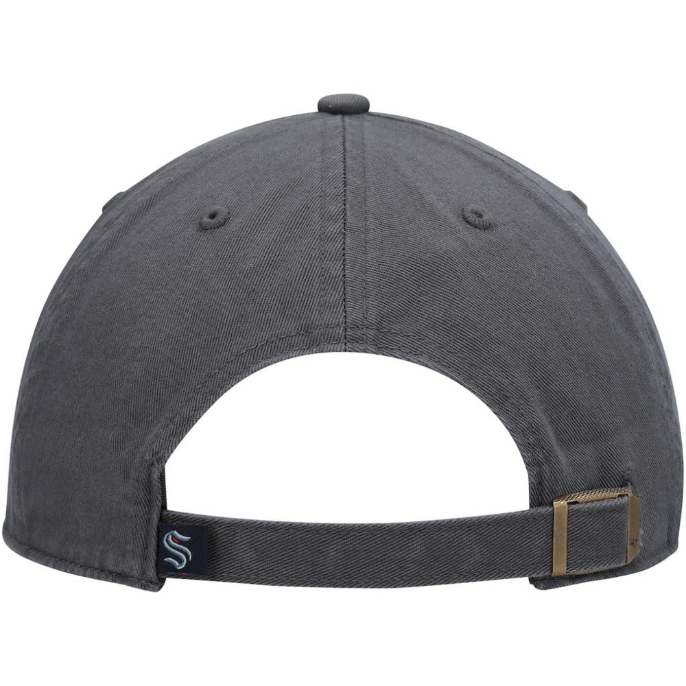 NHL Seattle Kraken '47 Clean Up Adjustable Hat - Charcoal