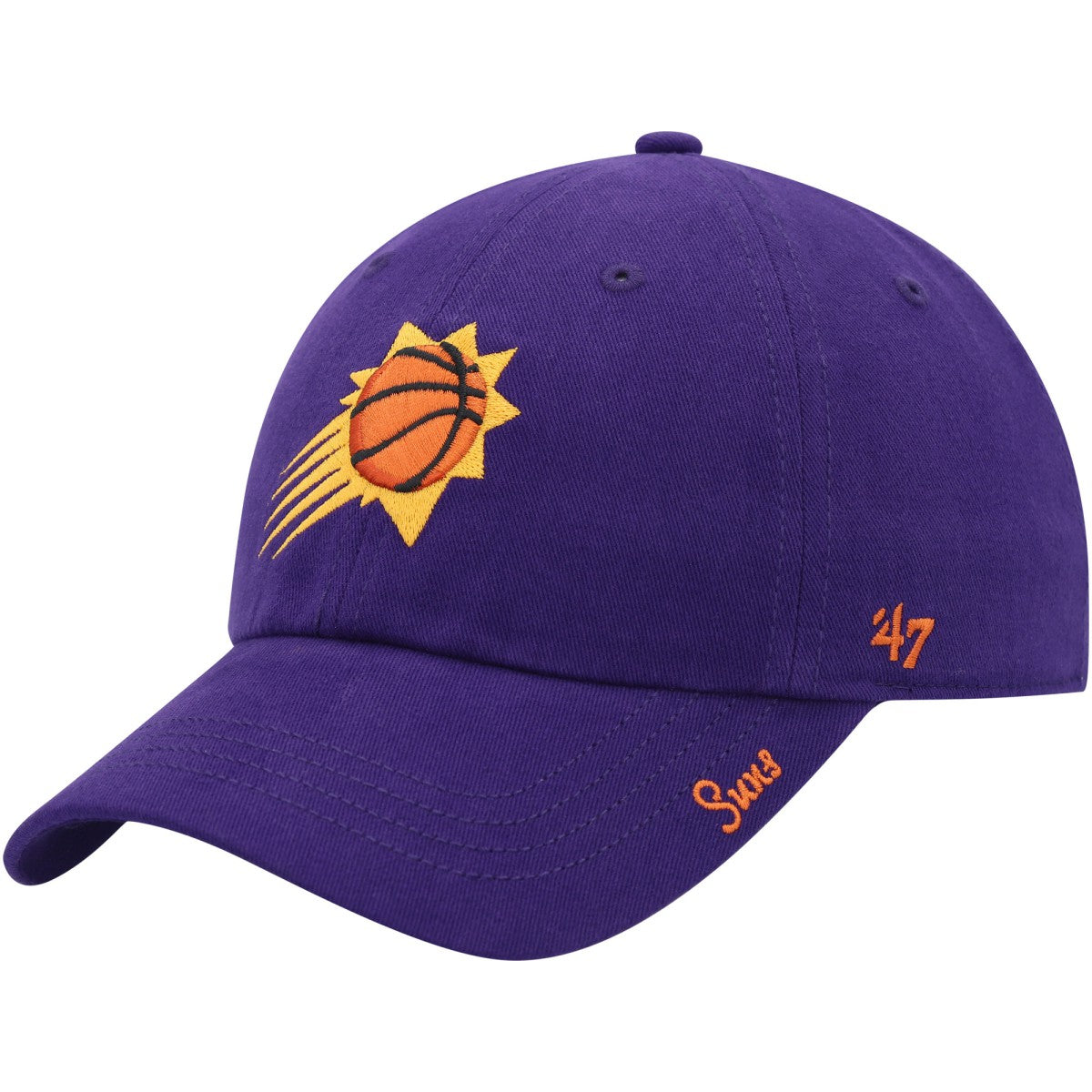 Phoenix Suns '47 Women's Miata Clean Up Adjustable Hat Purple