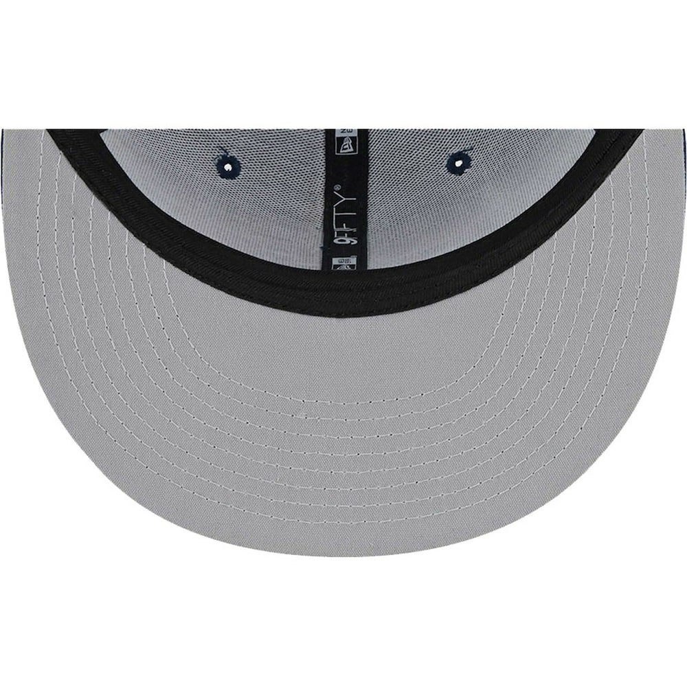 Dallas Cowboys New Era Retro Joe Main Trucker 9FIFTY Snapback Hat Navy