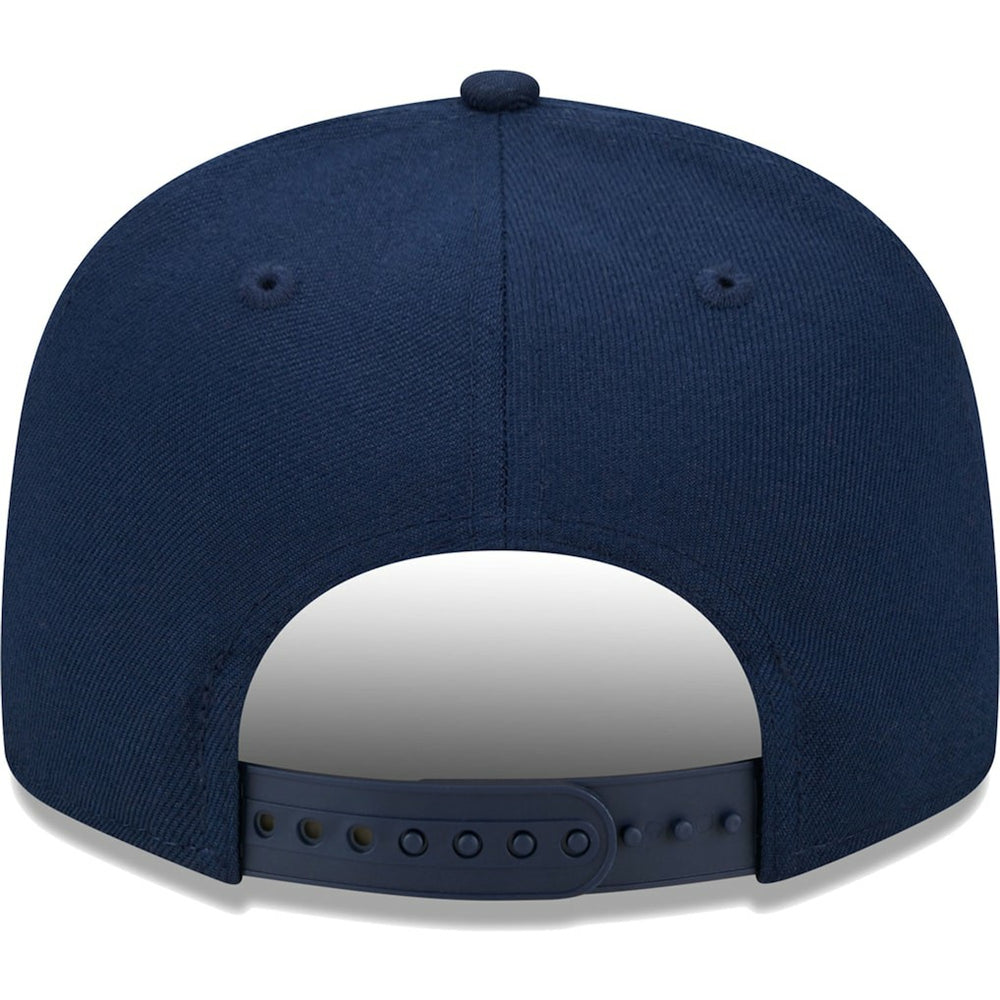 Dallas Cowboys New Era Main Script 9FIFTY Snapback Hat Navy