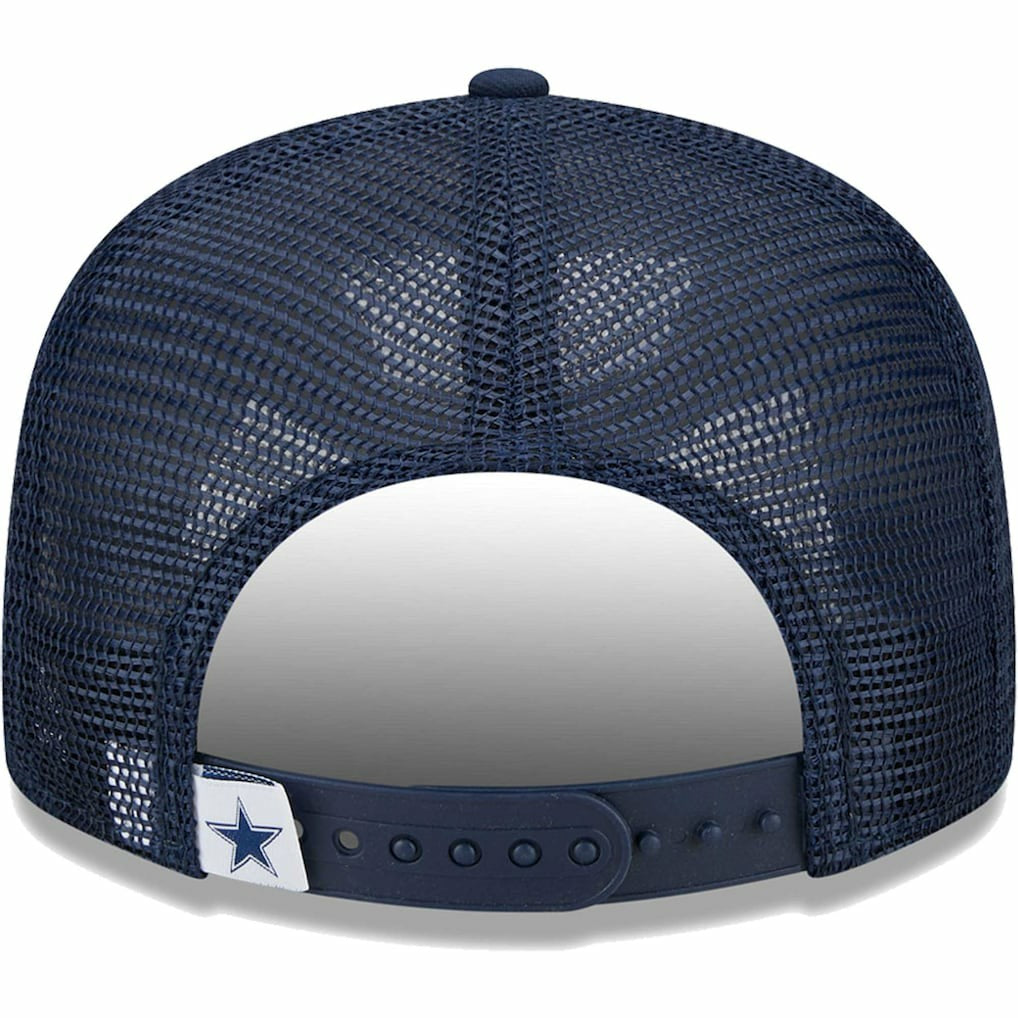 Dallas Cowboys New Era Youth Main Trucker 9FIFTY Snapback Hat Navy