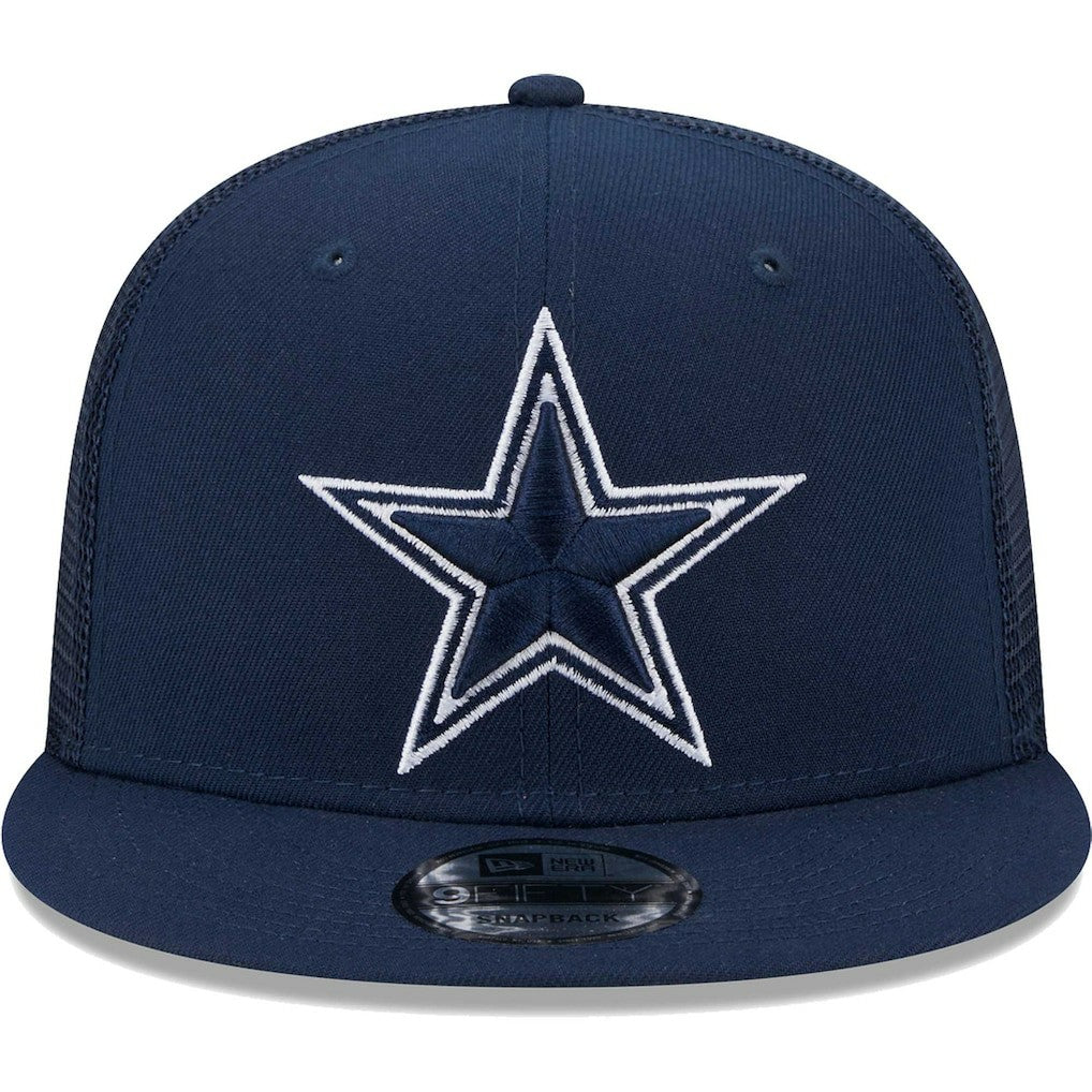 Dallas Cowboys New Era Main Trucker 9FIFTY Snapback Hat Navy