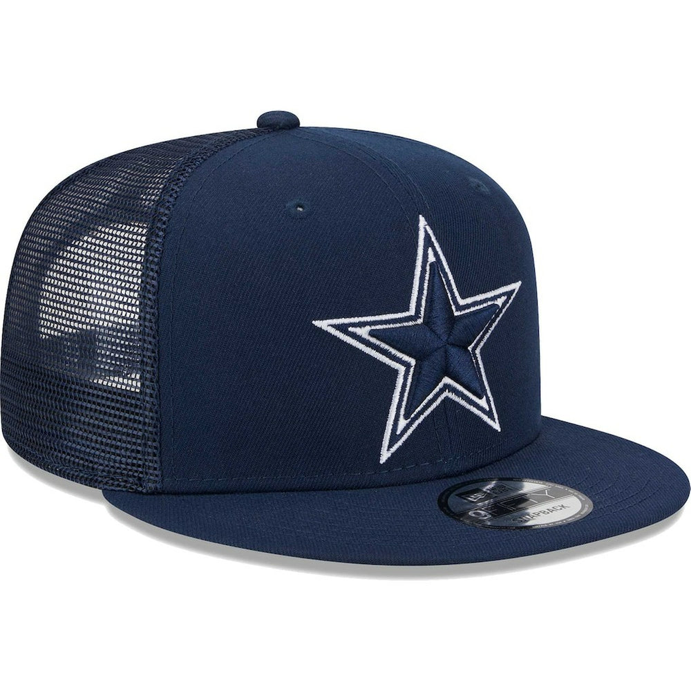 Dallas Cowboys New Era Main Trucker 9FIFTY Snapback Hat Navy