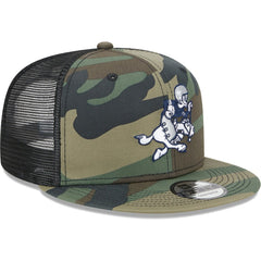 Dallas Cowboys New Era Retro Joe Main Trucker 9FIFTY Snapback Hat Camo