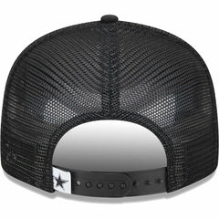 Dallas Cowboys New Era Main Trucker 9FIFTY Snapback Hat Black