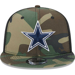 Dallas Cowboys New Era Main Trucker 9FIFTY Snapback Hat Camo