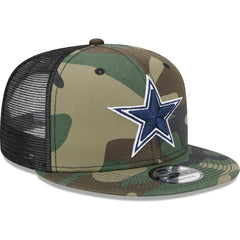Dallas Cowboys New Era Main Trucker 9FIFTY Snapback Hat Camo