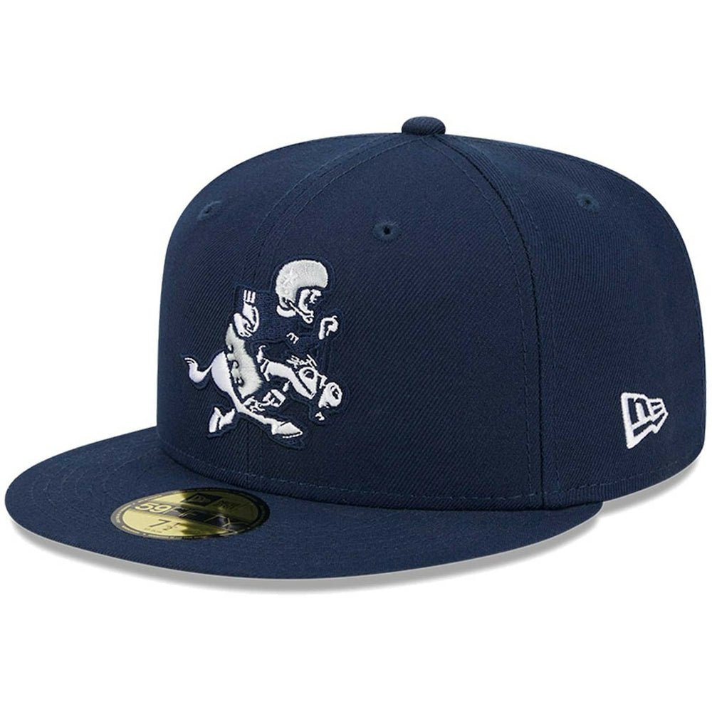 Dallas Cowboys New Era Retro Joe Main 59FIFTY Fitted Hat Navy