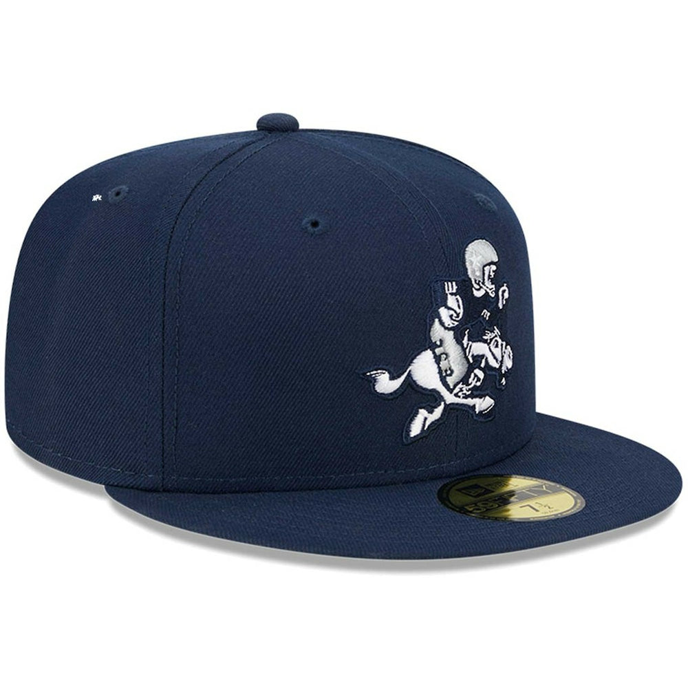 Dallas Cowboys New Era Retro Joe Main 59FIFTY Fitted Hat Navy