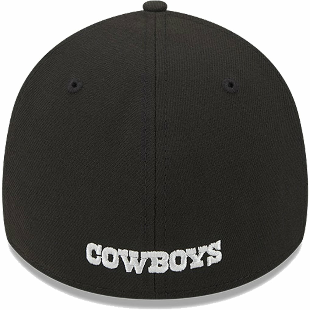 Dallas Cowboys New Era Retro Joe Main 39THIRTY Flex Hat Black