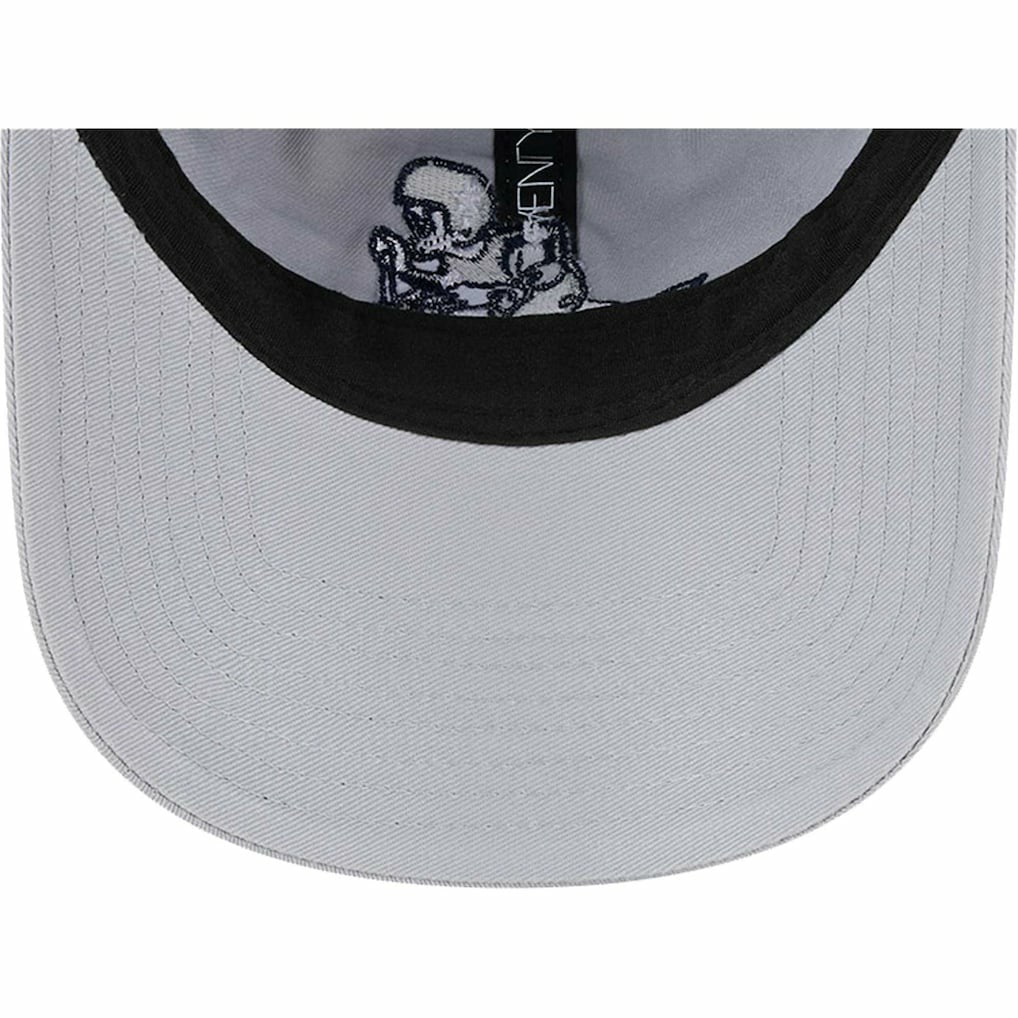 Dallas Cowboys New Era Women's Throwback Main Core Classic 2.0 9TWENTY Adjustable Hat Gray