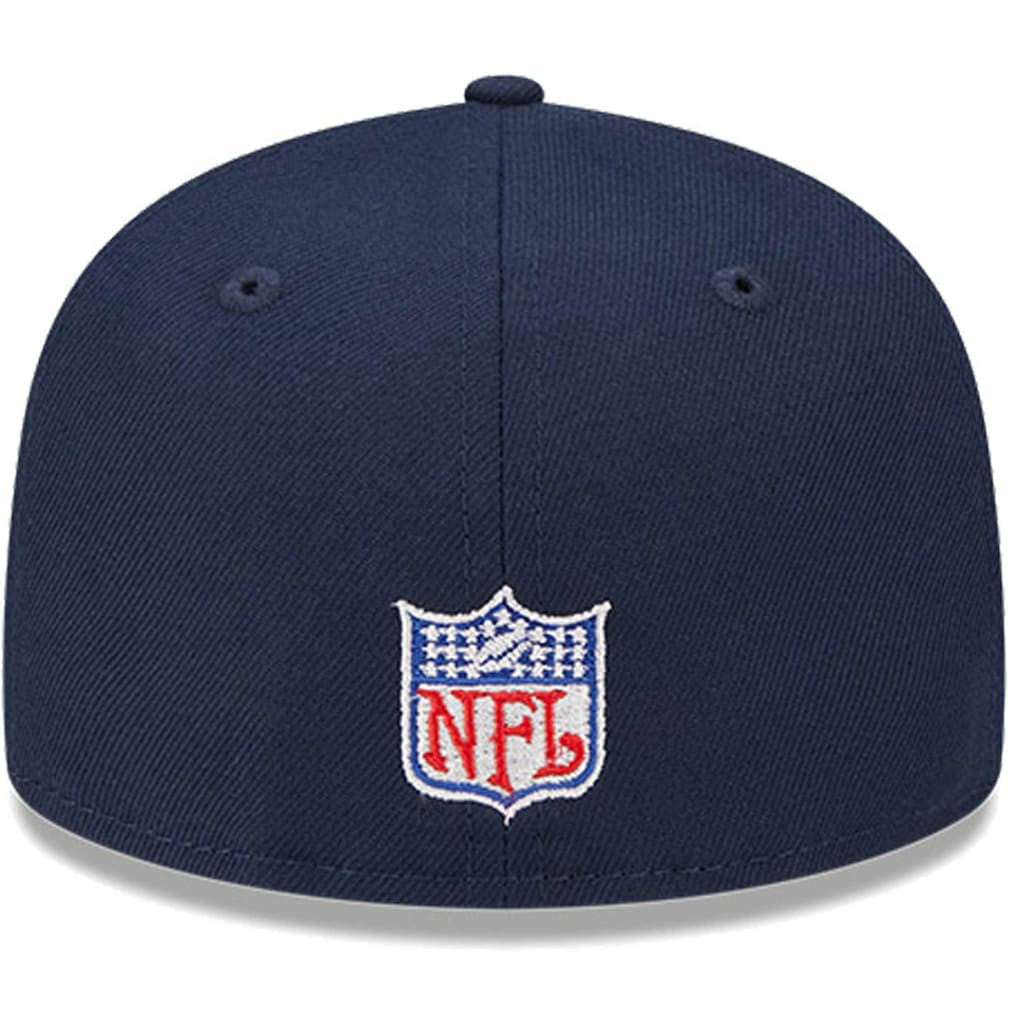 Dallas Cowboys New Era Youth 1966-69 Gridiron Classics Retro Joe Throwback Logo Main 59FIFTY Fitted Hat Navy