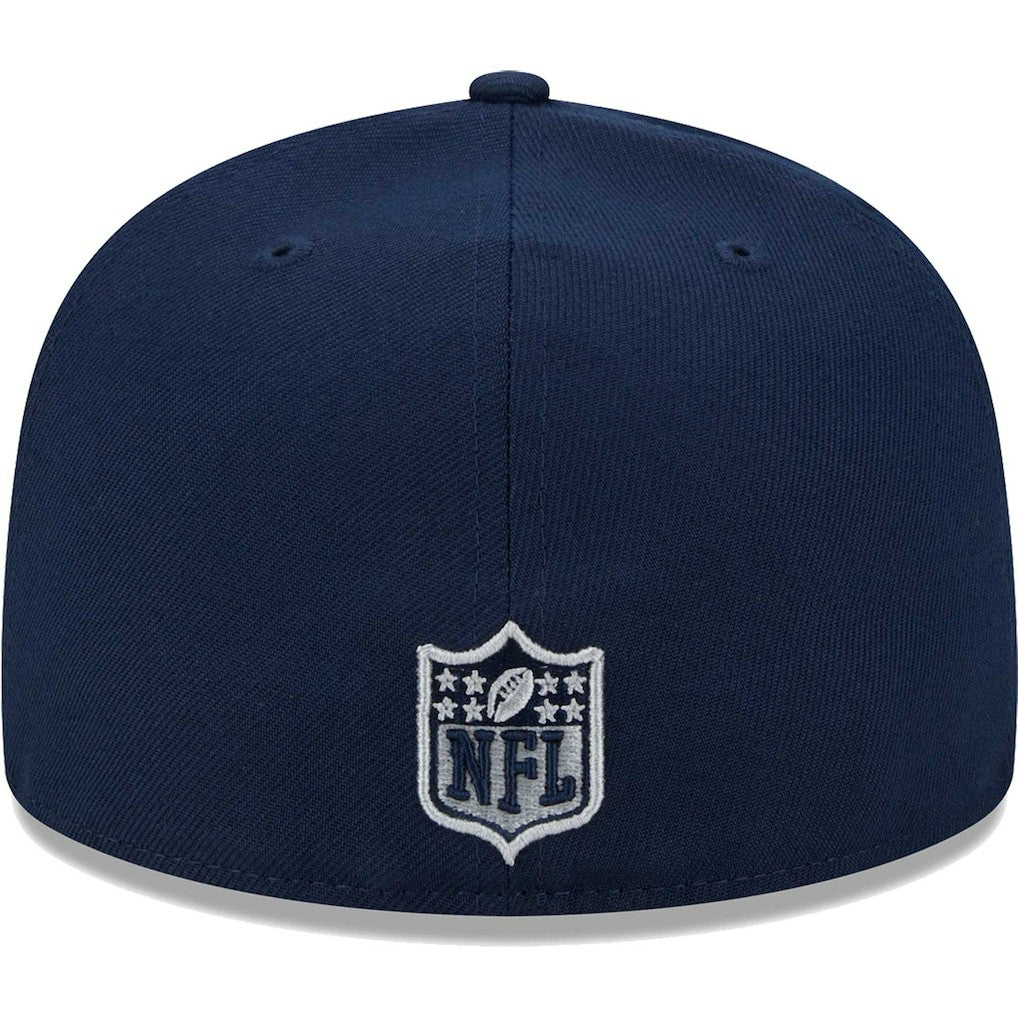 Dallas Cowboys New Era Main Patch 59FIFTY Fitted Hat Navy