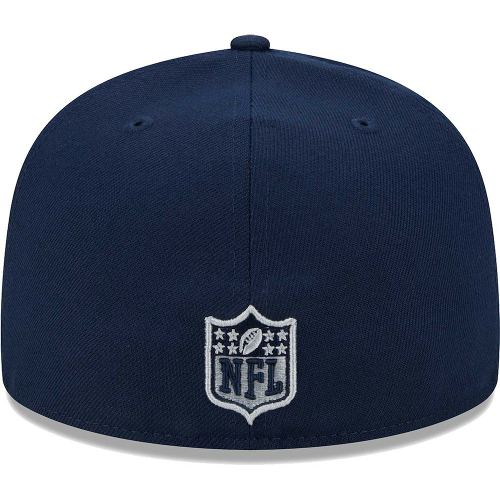Dallas Cowboys New Era Main Patch 59FIFTY Fitted Hat Navy