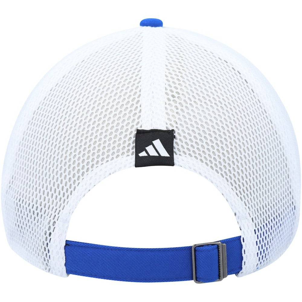 NHL Seattle Kraken adidas Color Pop Trucker Adjustable Hat - Blue