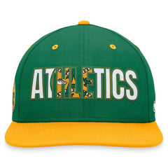 Athletics Nike Cooperstown Collection Pro Snapback Hat - Green Hats