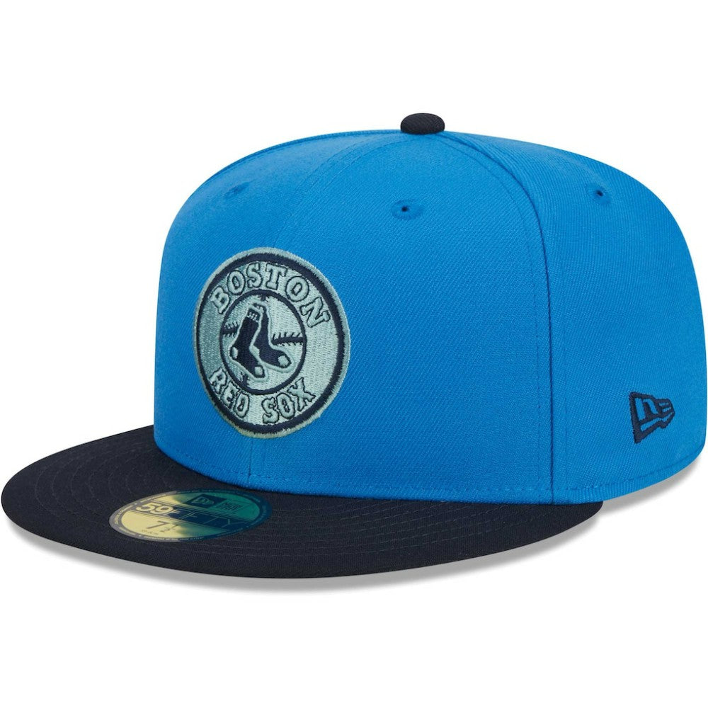 Boston Red Sox New Era 59FIFTY Fitted Hat - Royal Hats
