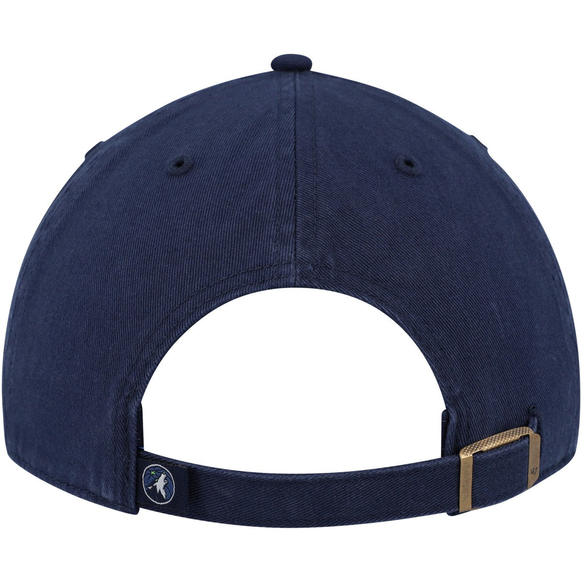 Minnesota Timberwolves '47 Core Logo Clean Up Adjustable Hat Navy