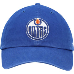 NHL Edmonton Oilers '47 Clean Up Adjustable Hat - Royal