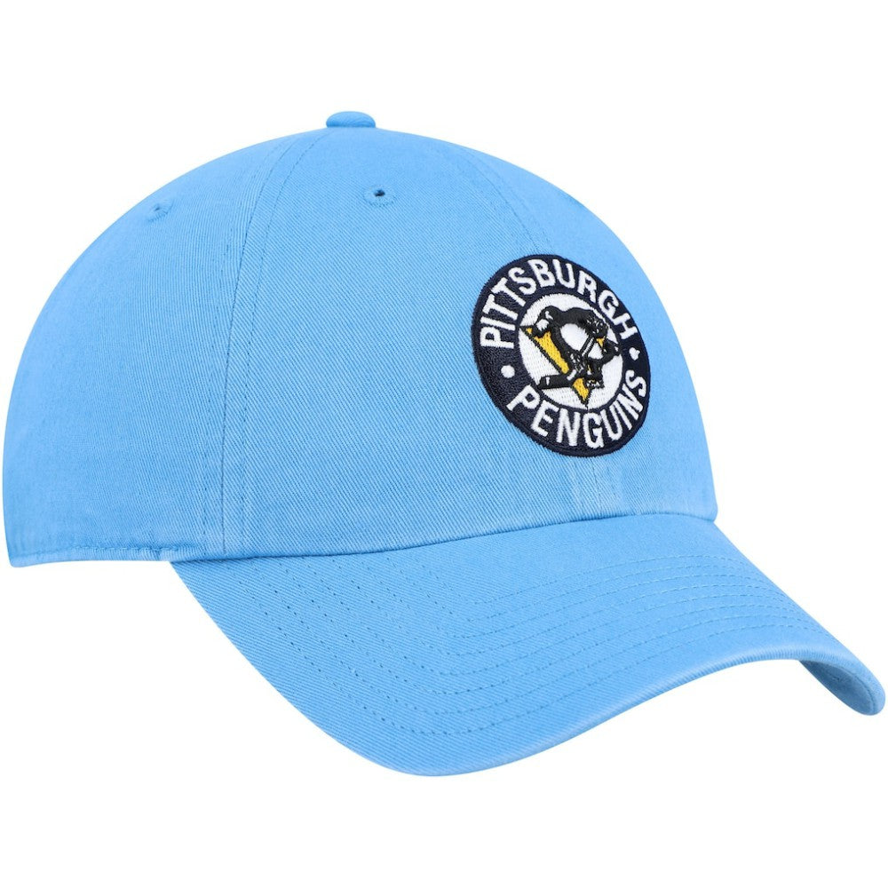 NHL Pittsburgh Penguins '47 Clean Up Adjustable Hat - Light Blue