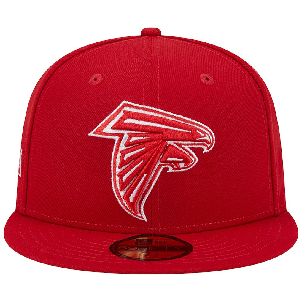Atlanta Falcons New Era 1994 Hawaii Pro Bowl Main Patch 59FIFTY Fitted Hat Scarlet