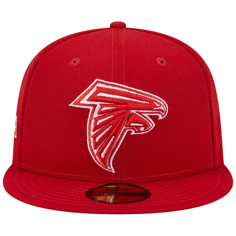 Atlanta Falcons New Era 1994 Hawaii Pro Bowl Main Patch 59FIFTY Fitted Hat Scarlet