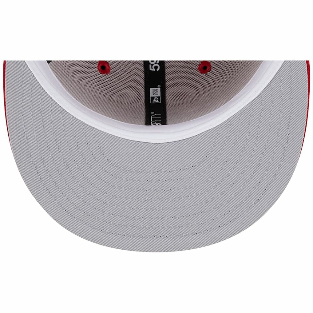 Kansas City Chiefs New Era Super Bowl LIV Main Patch 59FIFTY Fitted Hat Scarlet