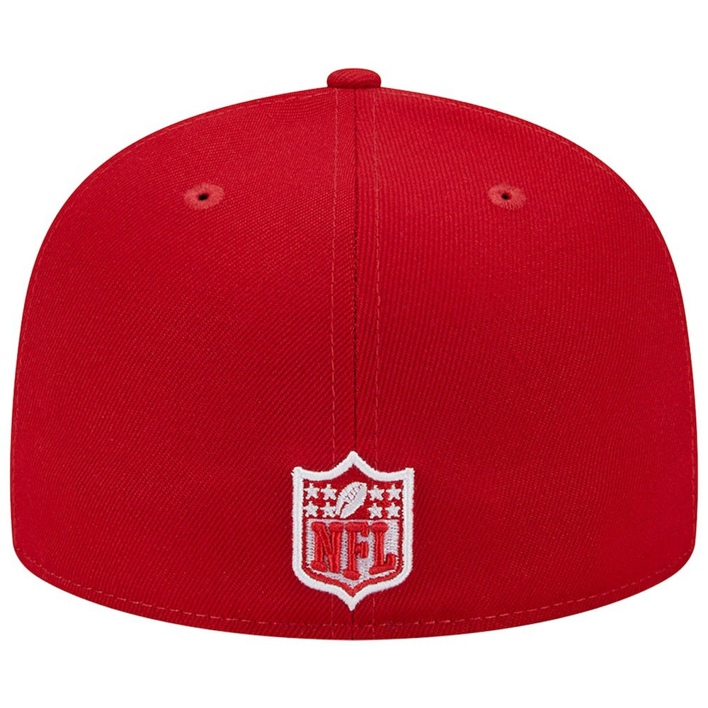 Miami Dolphins New Era 1993 Hawaii Pro Bowl Main Patch 59FIFTY Fitted Hat Scarlet
