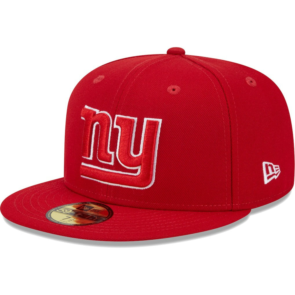 New York Giants New Era Super Bowl XLVI Main Patch 59FIFTY Fitted Hat Scarlet