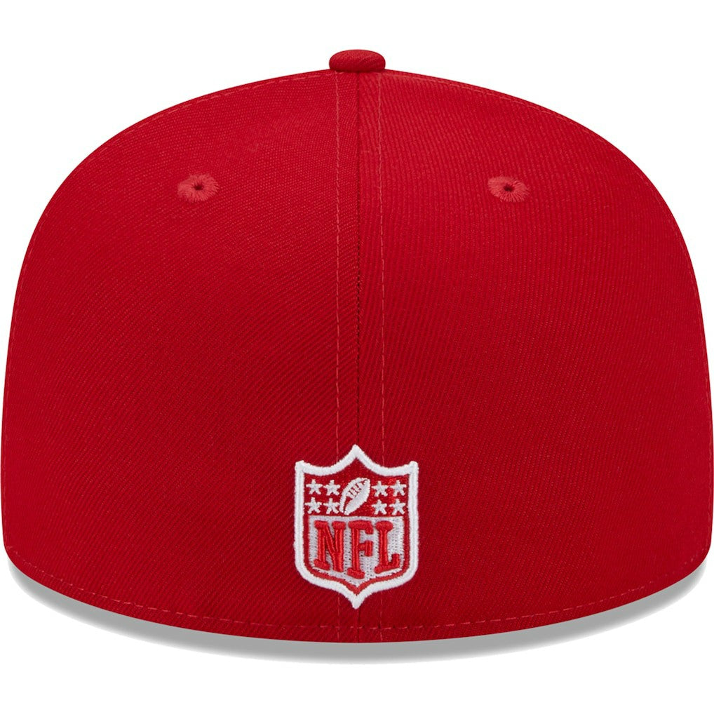 New York Giants New Era Super Bowl XLVI Main Patch 59FIFTY Fitted Hat Scarlet