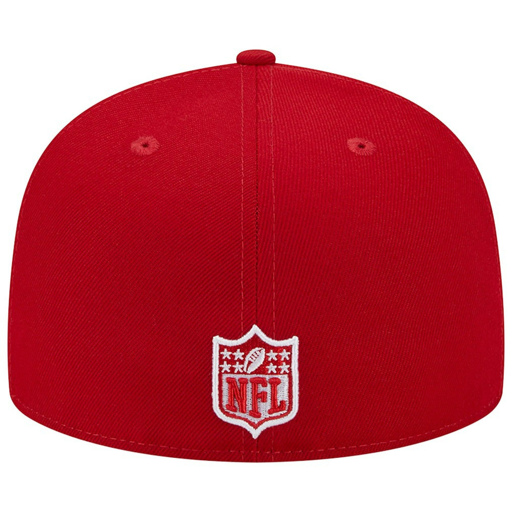 San Francisco 49ers New Era Super Bowl XXIX Main Patch 59FIFTY Fitted Hat Scarlet