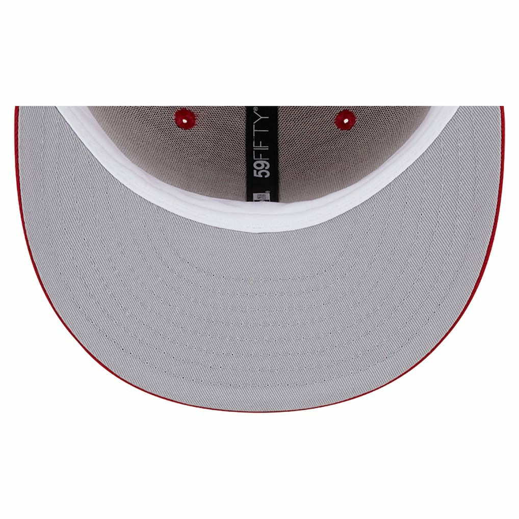 San Francisco 49ers New Era Super Bowl XXIX Main Patch 59FIFTY Fitted Hat Scarlet