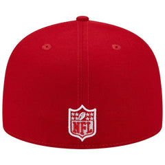 Tampa Bay Buccaneers New Era Super Bowl XXXVII Main Patch 59FIFTY Fitted Hat Scarlet