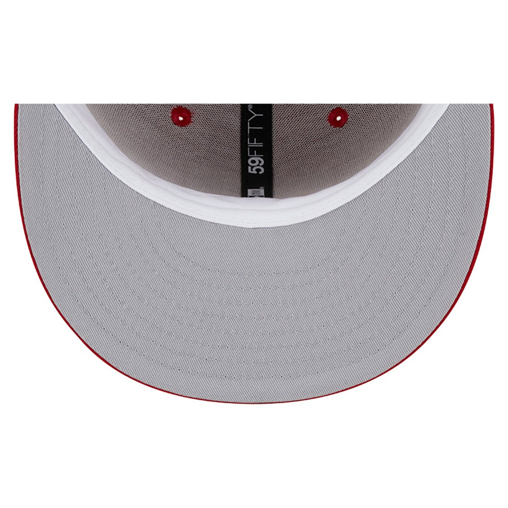 Tennessee Titans New Era 15 Years Main Patch 59FIFTY Fitted Hat Scarlet