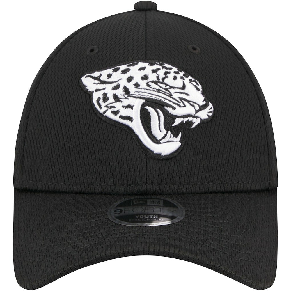 Jacksonville Jaguars New Era Youth Main B-Dub 9FORTY Adjustable Hat Black