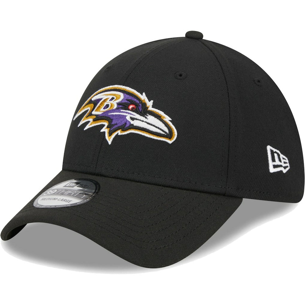 Baltimore Ravens New Era Main 39THIRTY Flex Hat Black