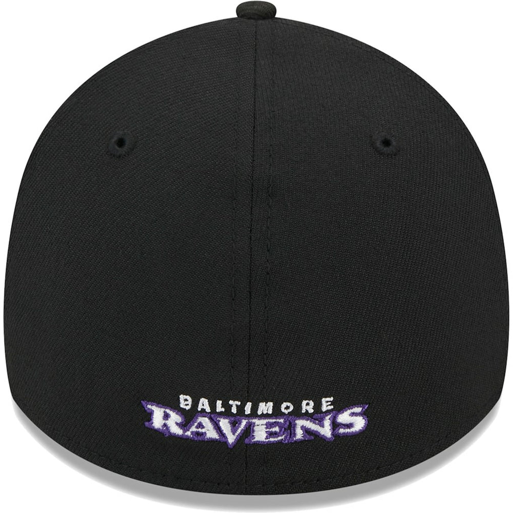 Baltimore Ravens New Era Main 39THIRTY Flex Hat Black