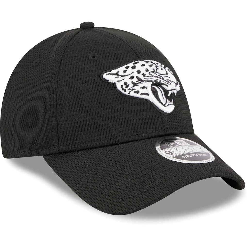 Jacksonville Jaguars New Era Main B-Dub 9FORTY Adjustable Hat Black