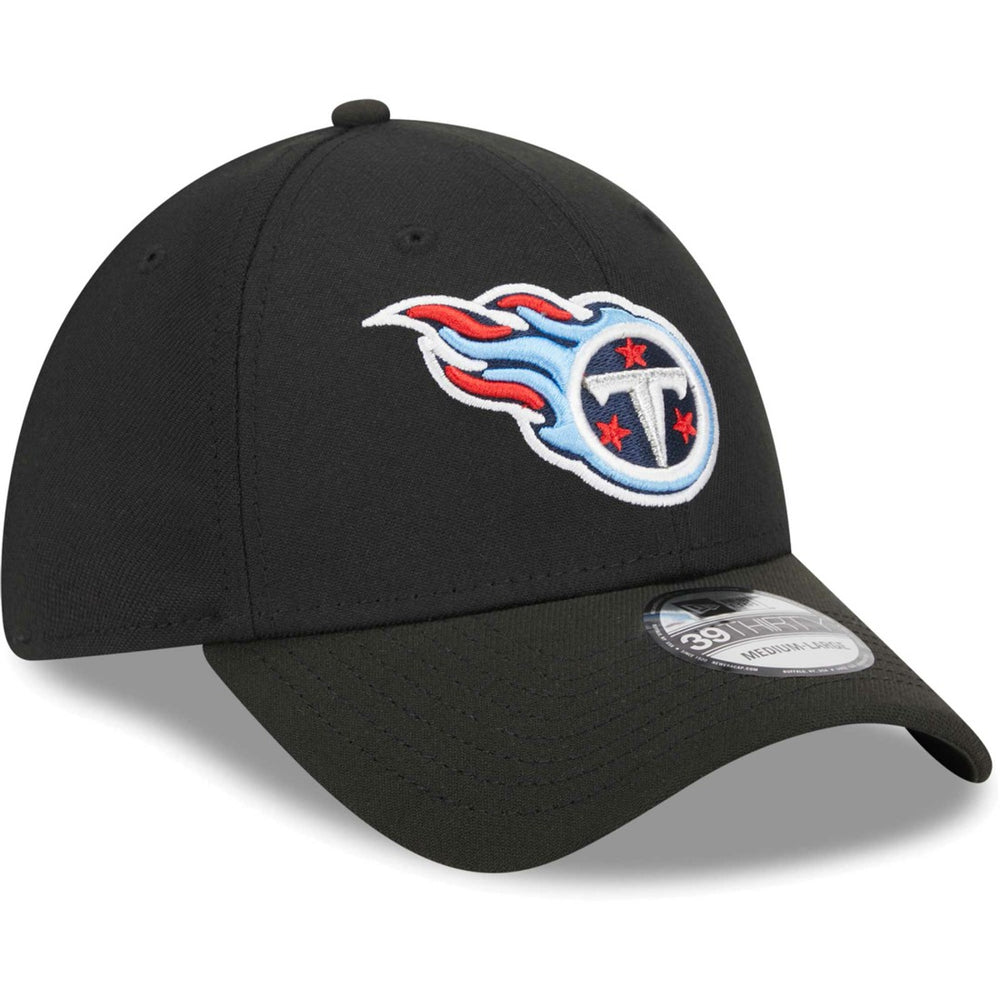 Tennessee Titans New Era Main 39THIRTY Flex Hat Black