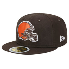 Cleveland Browns New Era Main 59FIFTY Fitted Hat Brown