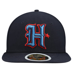 Houston Texans New Era Main 59FIFTY Fitted Hat Navy