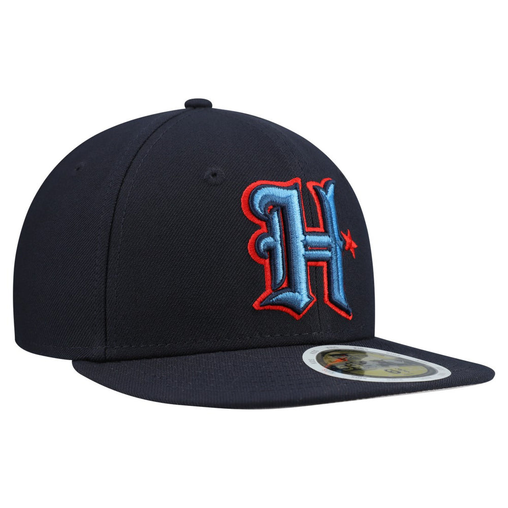 Houston Texans New Era Main 59FIFTY Fitted Hat Navy