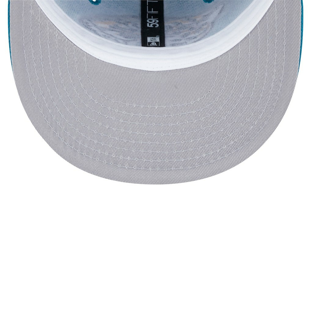 Jacksonville Jaguars New Era Main 59FIFTY Fitted Hat Teal