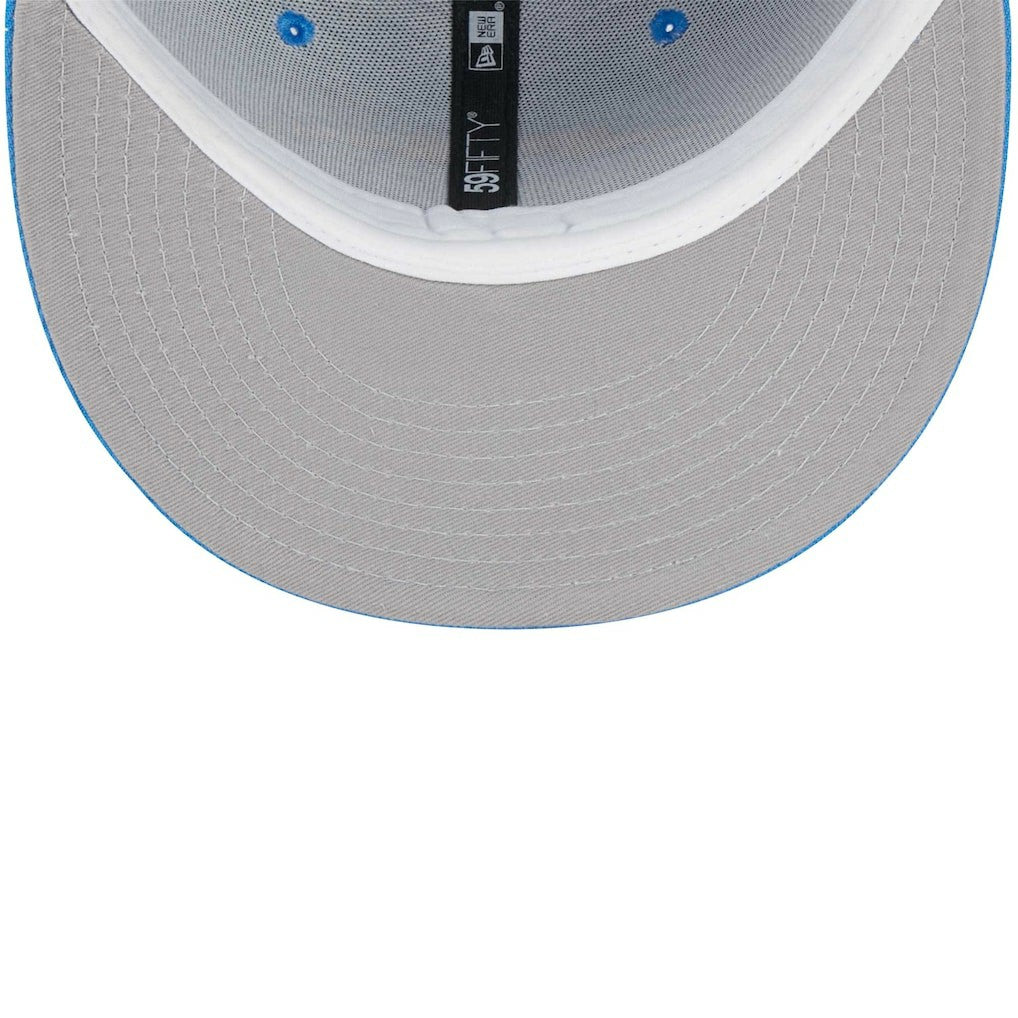 Los Angeles Chargers New Era Youth Main 59FIFTY Fitted Hat Powder Blue
