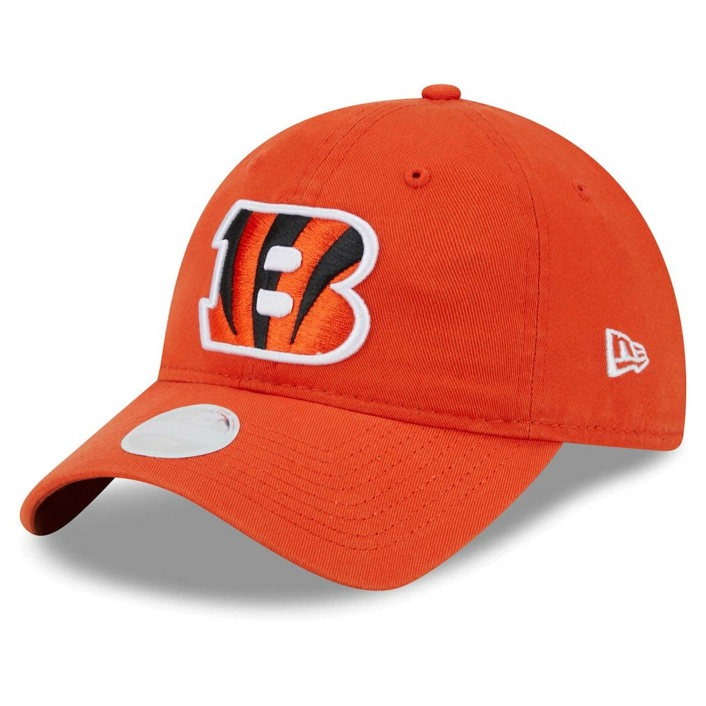 Cincinnati Bengals New Era Women's Main Core Classic 2.0 9TWENTY Adjustable Hat Orange