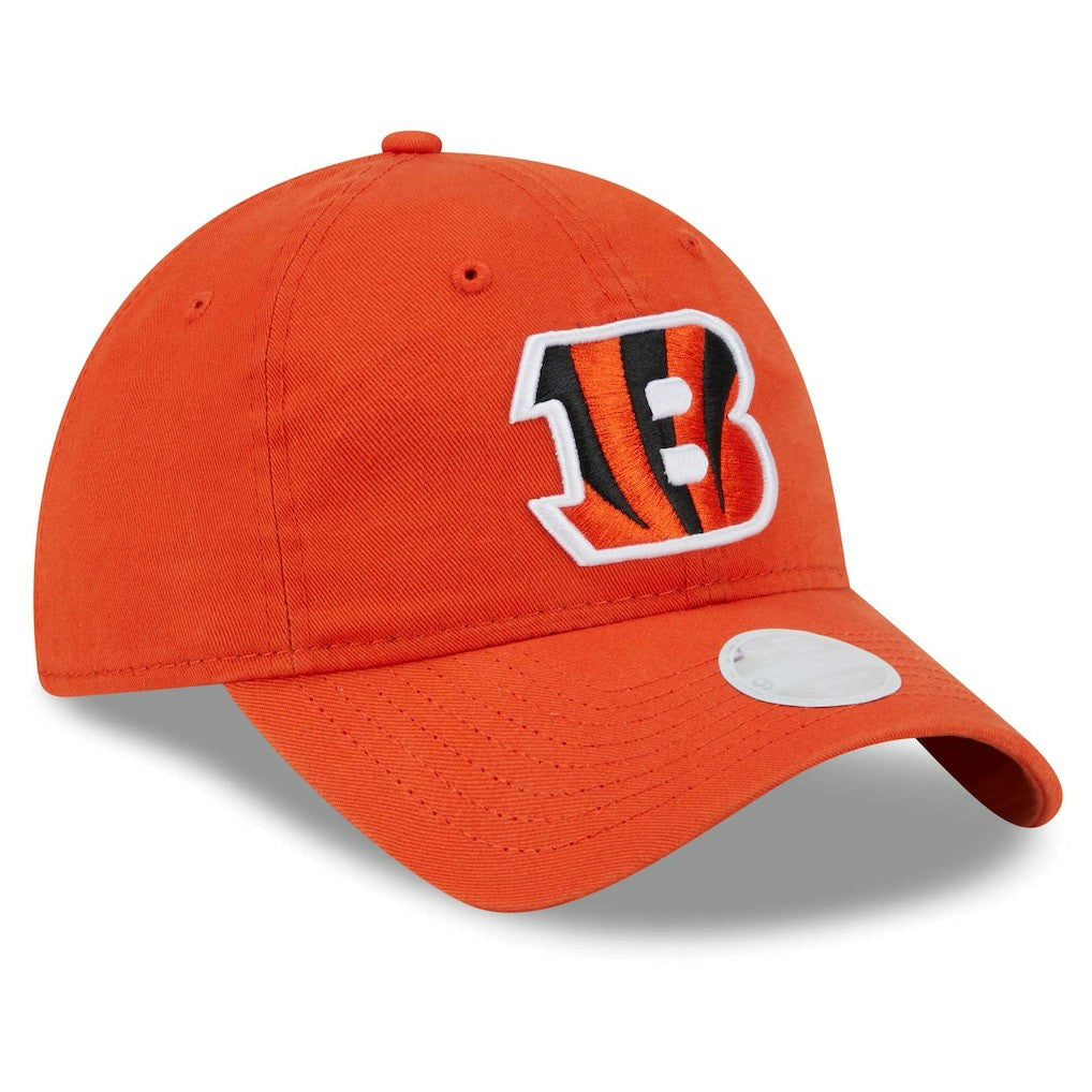 Cincinnati Bengals New Era Women's Main Core Classic 2.0 9TWENTY Adjustable Hat Orange