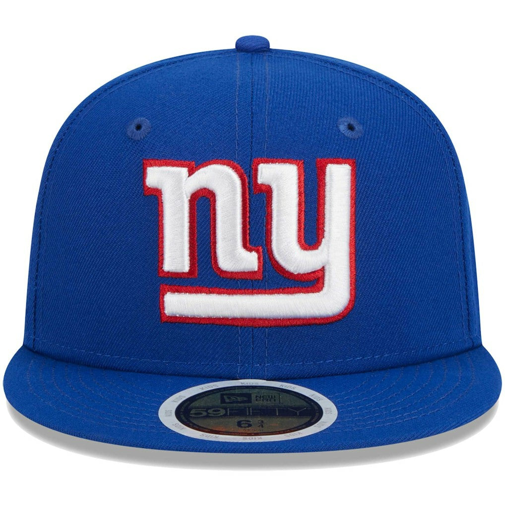 New York Giants New Era Youth Main 59FIFTY Fitted Hat Royal
