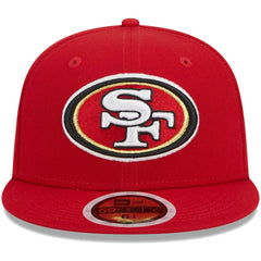 San Francisco 49ers New Era Youth Main 59FIFTY Fitted Hat Scarlet