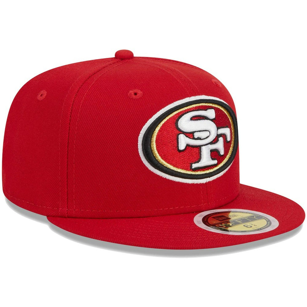 San Francisco 49ers New Era Youth Main 59FIFTY Fitted Hat Scarlet